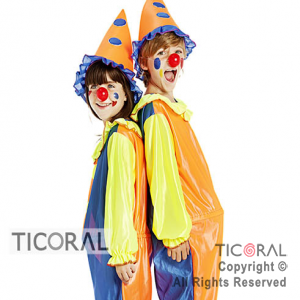 DISFRAZ PAYASO NI�O CON PANZA NARIZ Y SOMBRERO CAND TALLE 4 x 1